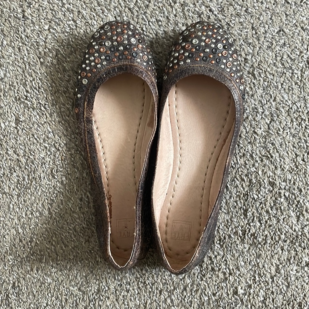 Frye women’s flats. Size 8.